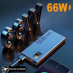 Tkt 20000mAh Slim ngân hàng điện cầm tay với màn hình Led đa cổng sạc điện thoại di động cho <span class=keywords><strong>iPhone</strong></span> & máy tính xách tay 20 Wát Công suất đầu ra - Product Image 4