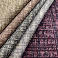 Tissu en cuir PU gaufré vintage, simili cuir de luxe pour la fabrication de canapés, de sacs à main et de chaussures