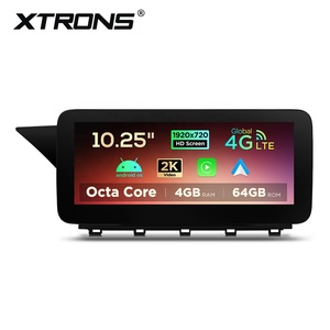 Xtrons 10.25 inch Android Octa core 4 + 64GB Car GPS đa phương tiện Player cho Mercedes-Benz GLK-Class x204 tay trái lái xe phương tiện đi lại - Product Image 3