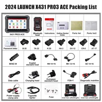 适用于 PRO3 ACE 全系统双向自动诊断扫描仪 OBD2 车辆读码器 智能诊断工具 12V