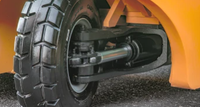 Truk Forklift Listrik HANGCHA Seri XE 1,8 Ton dengan Tenaga Lithium CPD18 dengan Kapasitas Terukur 1800 kg