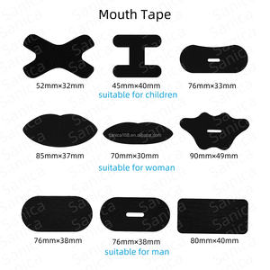 İsteğe bağlı 20 renk özel LOGO lateks içermeyen ve kokusuz ağız bandı yüksek kaliteli esneklik ağız şeritleri - Product Image 2