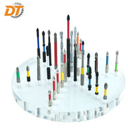 Jeu de tournevis à chocs magnétiques professionnels DT 65 mm en CR-V, phosphatage noir avec anneau de couleur pour usage industriel et bricolage