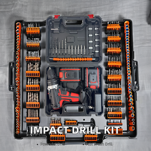 Kit de Herramientas de Destornillador de Impacto de 10 mm, Taladro Inalámbrico de Litio con Motor de Escobillas de Velocidad Variable, Personalizable OEM, Impacto Industrial - Product Image 5