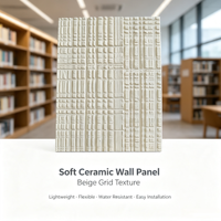 Panneau mural en pierre souple ignifuge et imperméable, placage flexible personnalisé pour l'extérieur des maisons, la décoration des hôtels et des bureaux