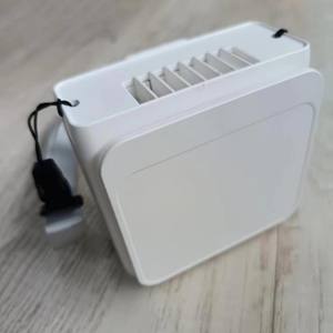 Modelo privado 5000mAh Power Bank Ventilador colgante <span class=keywords><strong>de</strong></span> cintura Ventilador <span class=keywords><strong>de</strong></span> cuello <span class=keywords><strong>de</strong></span> plástico <span class=keywords><strong>de</strong></span> funcionamiento en inglés para trabajadores al aire libre Deportes Uso al aire libre - Product Image 5