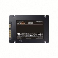 Unidad de Estado Sólido Interna SATA III V-NAND de 250 GB y 2.5 Pulgadas de la Serie 870 EVO, MZ-77E250B/AM