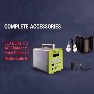 Camping al aire libre senderismo pesca portátil LiFePO4 300W 400W 600W generador Solar sistema de almacenamiento de energía estación de energía Solar - Product Image 6