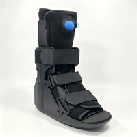 Chaussures de marche premium pour la cheville, avec coque rigide en plastique technique, doublure en mousse velours, chambre à air gonflable, semelle intérieure en EVA et semelle extérieure en TPR