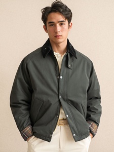 Chaqueta Bomber Vintage de Algodón Grueso y Cálido con Cremallera para Hombre, Estilo Urbano Holgado, Nueva Colección Otoño Invierno 25 - Product Image 2