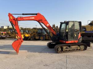 Kubota de 8 tonnes a utilisé l'excavatrice KX183 petite excavatrice utilisée japonaise à vendre - Product Image 2