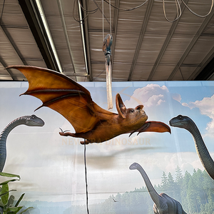 Modèle animal réaliste de chauve-souris suspendue électrique animatronique de parc à thème pour une utilisation intérieure/extérieure dans les parcs d'aventure et les centres commerciaux - Product Image 4