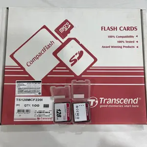 כרטיס CF 128MB כרטיס זיכרון קומפקט פלאש כרטיס Ts128mcf220I compactflash cf עבור Transcend