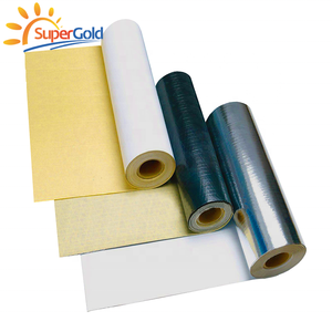 Trung Quốc nhà máy nhôm nhiệt Lá phản chiếu cách nhiệt phải đối mặt với cho Len thủy tinh chất lượng cao nhiệt vật liệu cách nhiệt - Product Image 6