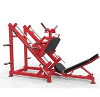 Appareil de musculation professionnel pour salle de sport et usage domestique, Hack Squat à charge par disques, Machine à pédales inversées, pour les jambes, les épaules et la poitrine, en acier