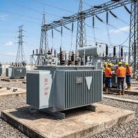 Équipement électrique Transformateur de distribution triphasé à trois enroulements immergé dans l'huile 11kV 380V/400V 50Hz Haute efficacité S13/S15