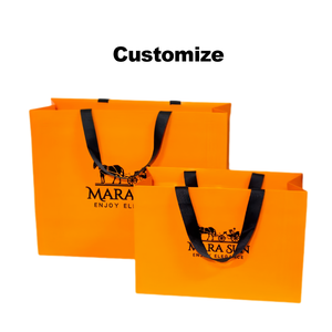Wholesale Custom Luxury Logo Clothing Gift Boutique Shopping <b>Gloss</b> Bags With Handles Gold Foil Logo - Product Image 4