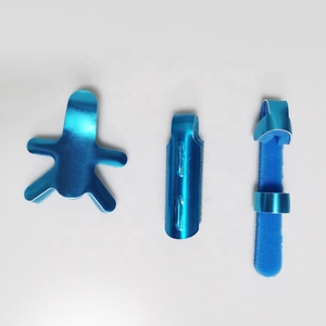 <span class=keywords><strong>Attelle</strong></span> médicale orthopédique en aluminium, 1 pièce, Protection pour les doigts <span class=keywords><strong>de</strong></span> Fracture, Type Baseball - Product Image 3