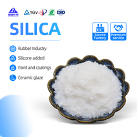 Silikon Dioksida E551 Kelas Makanan, Agen Anti Gumpalan dan Pengatur Aliran untuk Bumbu, Susu Bubuk, Kopi, dan Suplemen