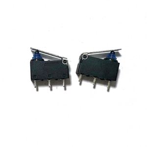 Interruptor de límite de viaje sellado e impermeable D2HW-A211D con botón antipolvo, interruptor de bloqueo de puerta de coche D2HW G303 de 3 pines con manija - Product Image 1