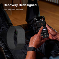 Bracelet Connecté Sans Écran pour Suivi d'Activité Physique, Surveillance 24H de l'Oxygène Sanguin et de la VRC, GPS, Rapport de Santé IA pour la Course à Pied - Vente en Gros