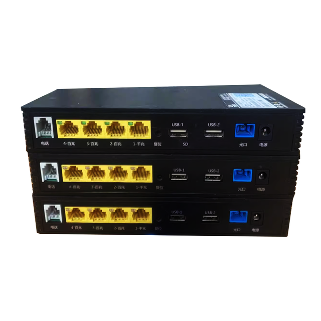Second Hand GM619 English Firmware Terminal GPON Fiber Modem WIFI 2.4g/5G Router