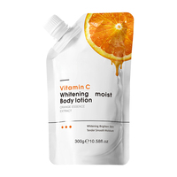 Lotion pour le corps à la vitamine C blanchissant la peau naturelle chaude crème éclaircissante nourrissante hydratante pour crème pour le corps chaude