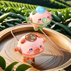 Nuevo Juguete de Equilibrio: Giroscopio Cerdo, Monociclo, para Niños y Niñas, Novedoso y Adorable, Juguete de Habilidad para Caminar sobre un Hilo, Tecnología Negra, Rompecabezas - Product Image 4