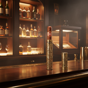 जिफेंग JF-020 कस्टम लोगो ट्रैवल पीतल के डिजाइन सिगार ट्यूब धारक को 57 रिंग गेज के तहत मिला - Product Image 3