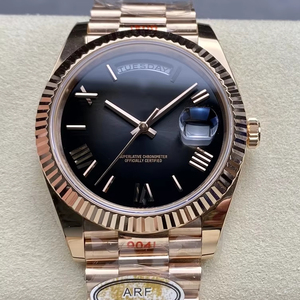 Reloj Mecánico Impermeable de la Mejor Calidad, 40 mm, Fábrica AR, Acero 904L, Movimiento 3255, 228235, Peso 208 g, Reloj Degradado en Oro Rosa - Product Image 1