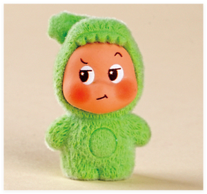 Miniature Luminose per Bambini, Statuette 3D di Angioletti Seduti, Decorazioni per Torte, Giocattoli Portafortuna - Product Image 6