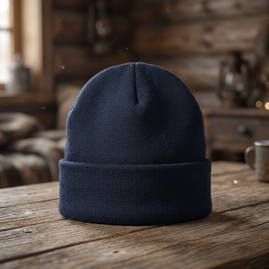 Gorro de Punto Personalizado con Logotipo Bordado, Gorro de Invierno con Puño, Unisex para Adultos, Casual, para Esquí, Viajes y Actividades al Aire Libre - Product Image 2