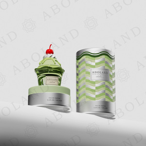 กล่องบรรจุภัณฑ์น้ำหอมแบบทรงกระบอกพิมพ์ลายตามสั่งของ Aboland พร้อมฝาอลูมิเนียม พิมพ์สี่สี กล่องของขวัญเครื่องสำอาง - Product Image 4