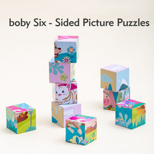 Giocattoli Sensoriali in <span class=keywords><strong>Legno</strong></span> Montessori per Bambini 1-3 Anni, Puzzle Educativo Gigante di Animali Selvatici Personalizzabile - Product Image 2