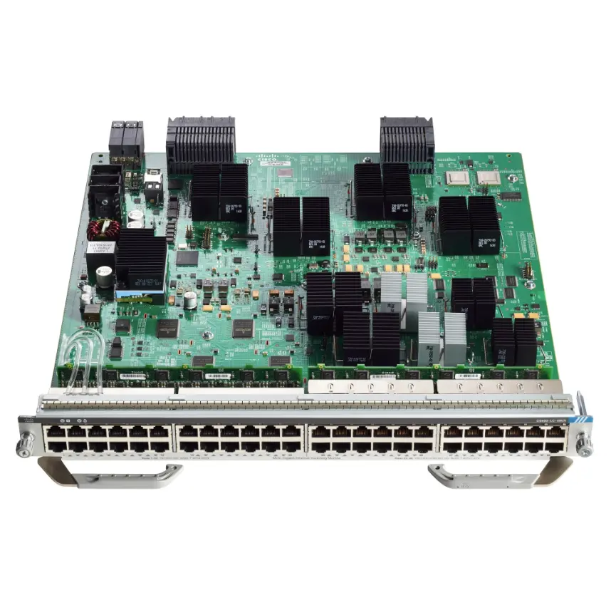 Scheda modulo originale C9400-LC-48UX usata ad alte prestazioni 48 porte Gigabit Ethernet UPOE Line Card