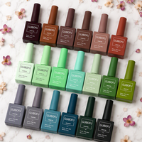 Vente en gros d'usine, ensemble de 120 couleurs de vernis à ongles en gel UV, gel pour nail art, pour salon de manucure, usage domestique, bricolage quotidien, manucure de haute qualité