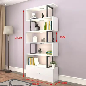 Hiện đại sang trọng bằng gỗ kệ và kệ sách cửa hàng tủ kệ trưng bày cho Salon đồ nội thất - Product Image 2