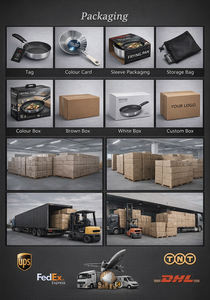 Poêle à frire en acier inoxydable à 5 couches, revêtement céramique antiadhésif, épaisseur 3,5 mm, compatible four/lave-vaisselle, gaz/induction - Product Image 4