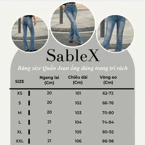 Custom OEM Women's High-Waisted <b>Stretch</b> <b>Denim</b> Form-Fitting Jeans Celebrity Style Washed Ripped Microflare apple Bottom - Product Image 6