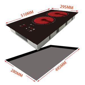 Cuisinière infrarouge à deux brûleurs pour la maison, plaque de cuisson infrarouge multifonctionnelle pour la cuisine, cuisinières en céramique - Product Image 1