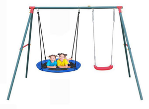 Bán Buôn 600D Oxford Khung Thép 210D Oxford Vải Ngoài Trời Vườn <span class=keywords><strong>Kid</strong></span> <span class=keywords><strong>Swing</strong></span> <span class=keywords><strong>Set</strong></span> Với Lưới Net - Product Image 5