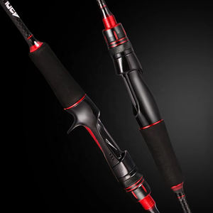 قصبة صيد OEM جديدة M Power بأطوال 1.68م، 1.8م، 2.1م، 2.4م، مصنوعة من ألياف الكربون، مكونة من قسمين، مناسبة لصيد الأسماك بطريقة السبيننج و الصيد من الشاطئ (Surf) و الكاستينج، بقوة M/L/MH - Product Image 3