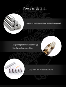 Cartucho de agujas de tatuaje de maquillaje permanente de alta calidad de membrana desechable personalizada de fábrica Spark - Product Image 5