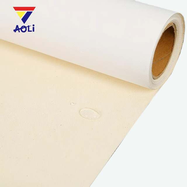 Waterproof Backlit Poly Cotton Wide Format Digital Inkjet Canvas Fabric Roll Advertising Poster Material for Painting