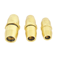 Raccord rapide en cuivre Euro pour tuyau, 6 8 10 12 14 16 mm, joint rapide européen pour tuyau d'air et d'eau, pour conduite industrielle de camion