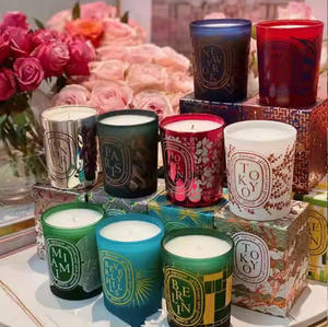 เทียนหอมทำมือจากถั่วเหลืองผสมขี้ผึ้ง <span class=keywords><strong>ก</strong></span>ลิ่นหอมระดับพรีเมียม สำหรับเทศกาลคริสต์มาสและวันวาเลนไทน์  ขายส่ง  สำหรับตกแต่งภายใน  ไม่มีควัน  ของขวัญสุดพิเศษ - Product Image 3