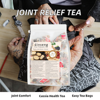 Sachets de thé santé en boîte/bouteille : Apaise les douleurs articulaires, améliore le confort des articulations, réduit l'inconfort, régule l'acide urique, 5g*30 sachets de thé