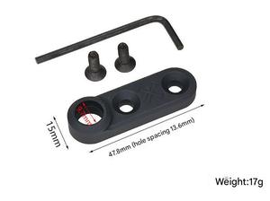 Correa de Hombro Táctica Resistente de Aleación de Aluminio para Caza al Aire Libre con Hebilla QD - Product Image 2