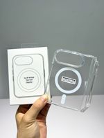 Étui de téléphone magnétique pliable transparent pour iPhone DUO pour Z-Fold 8 pour Z-Flip8 5G pour Z-Fold 8ULTRA 5G