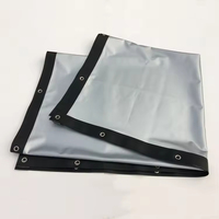 Écran de projection CE 84 pouces 4K HD 16:9 pliable portable pour cinéma extérieur/intérieur, usage domestique, taille personnalisée, voyage